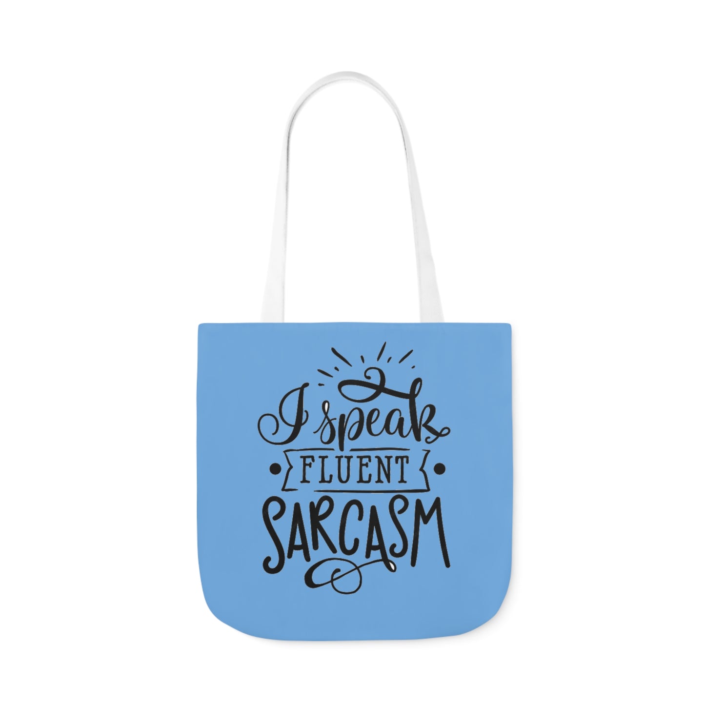 I Speak - Canvas Tote Bag, 5-Color Straps