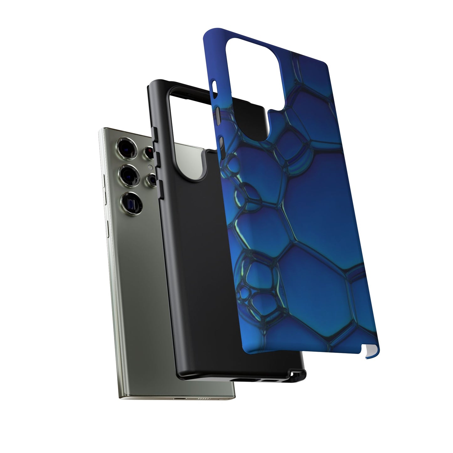 Blue Bubbles - Tough Cases - Whimsical Phone Cases