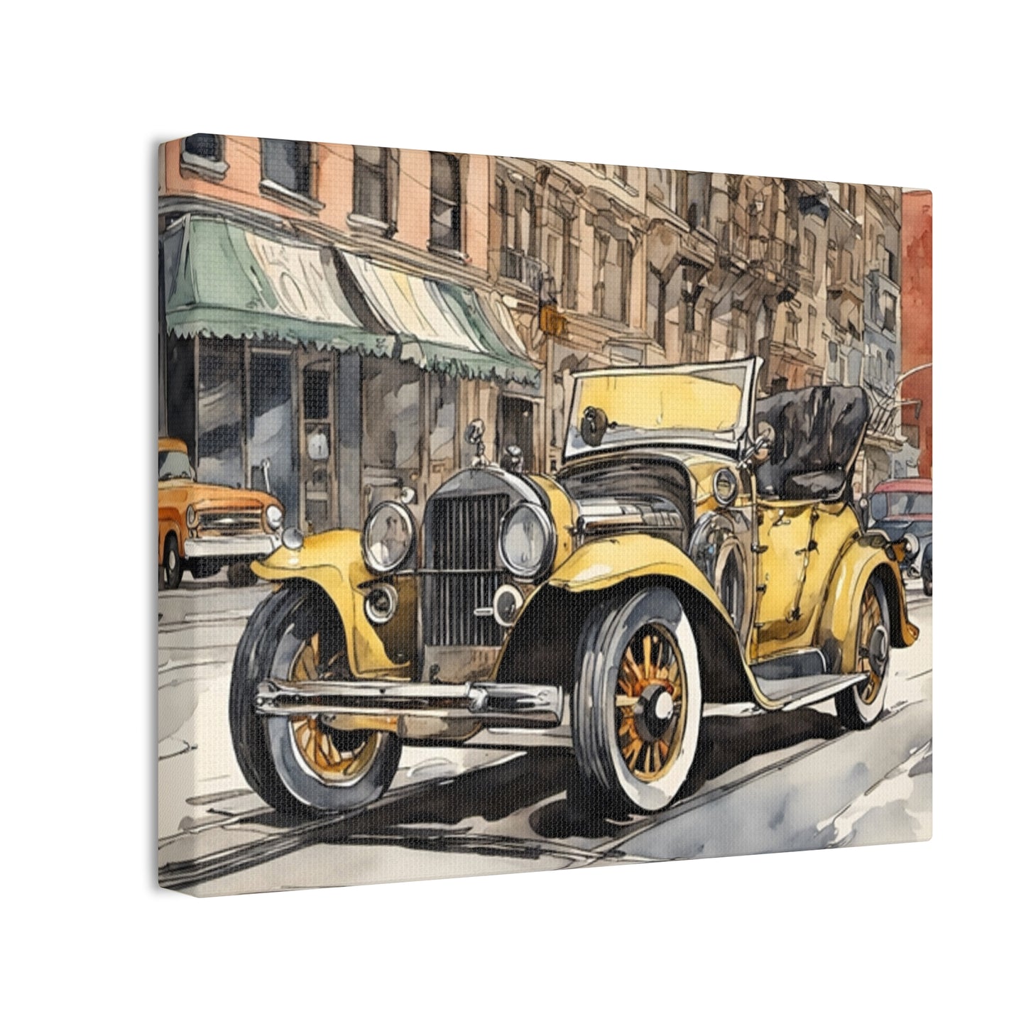 Antique Car - Canvas Stretched, 0.75" - Father's Day