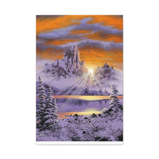 Winter Light - Canvas Stretched, 0.75"