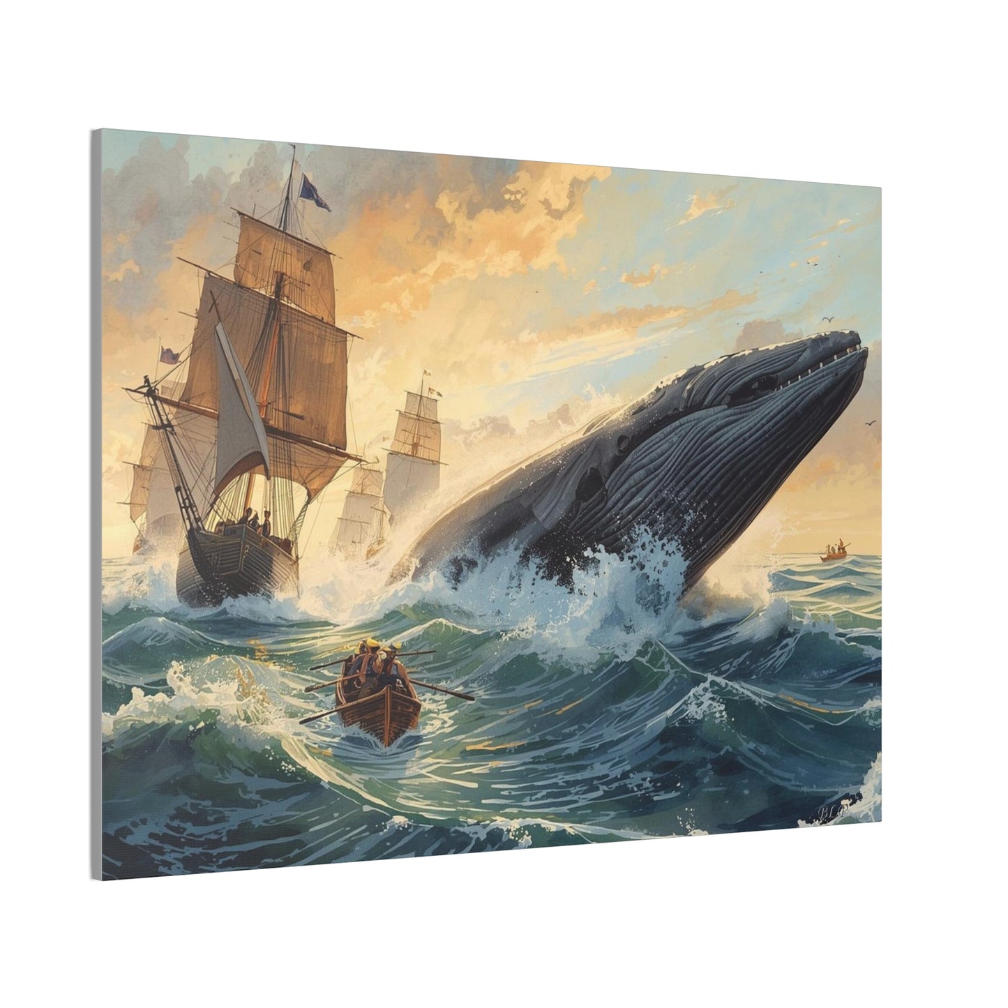 On the Hunt - Canvas Stretched, 0.75" - Wall Art 2026 - Scenes
