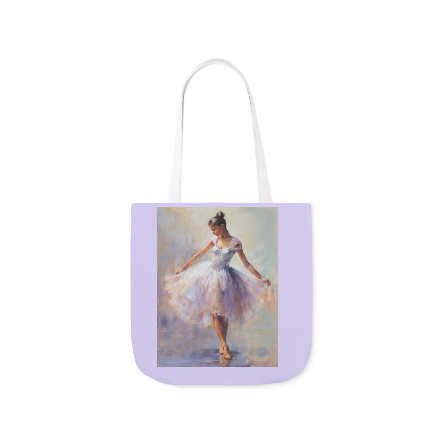 Dancer - Canvas Tote Bag, 5-Color Straps