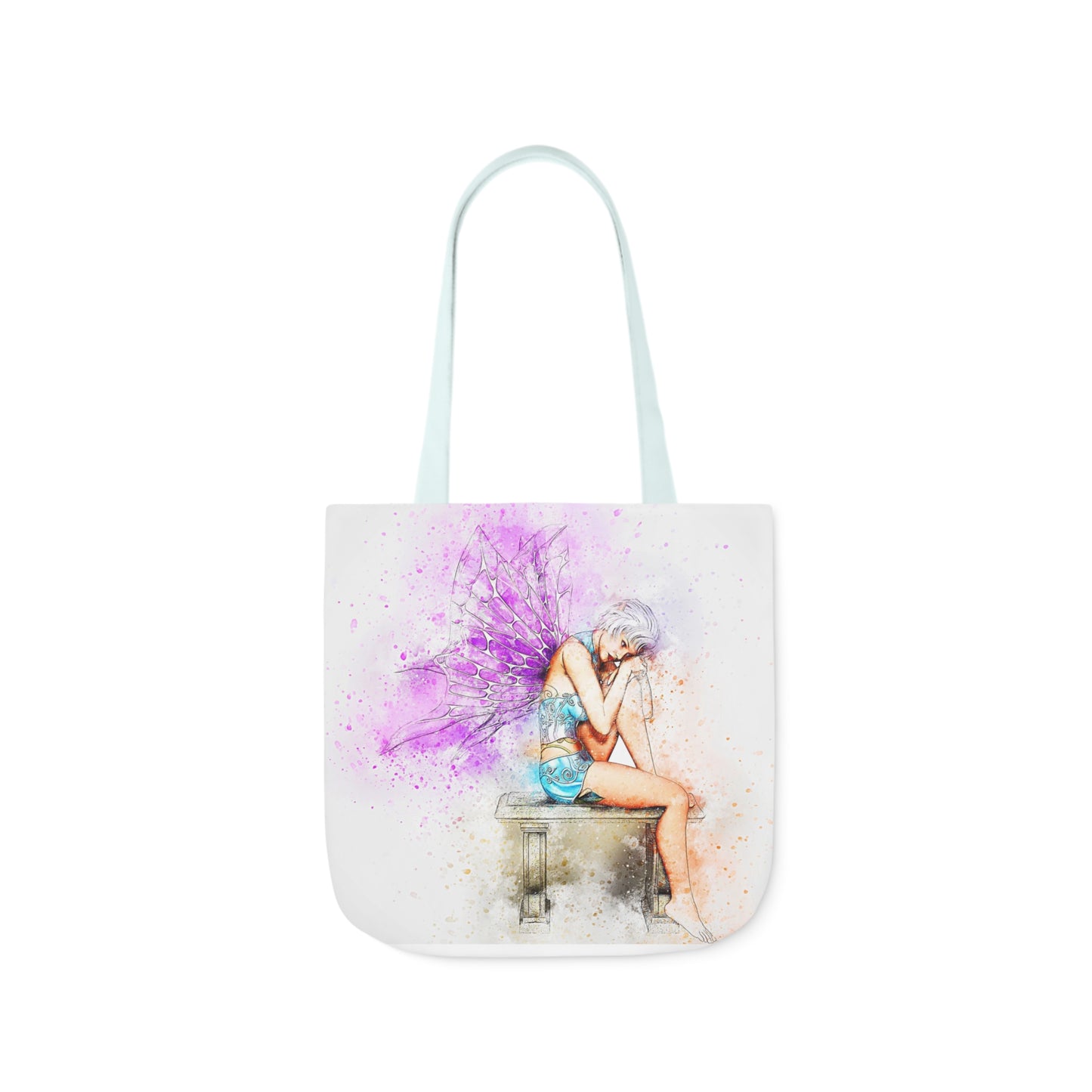 Fairy - Canvas Tote Bag, 5-Color Straps