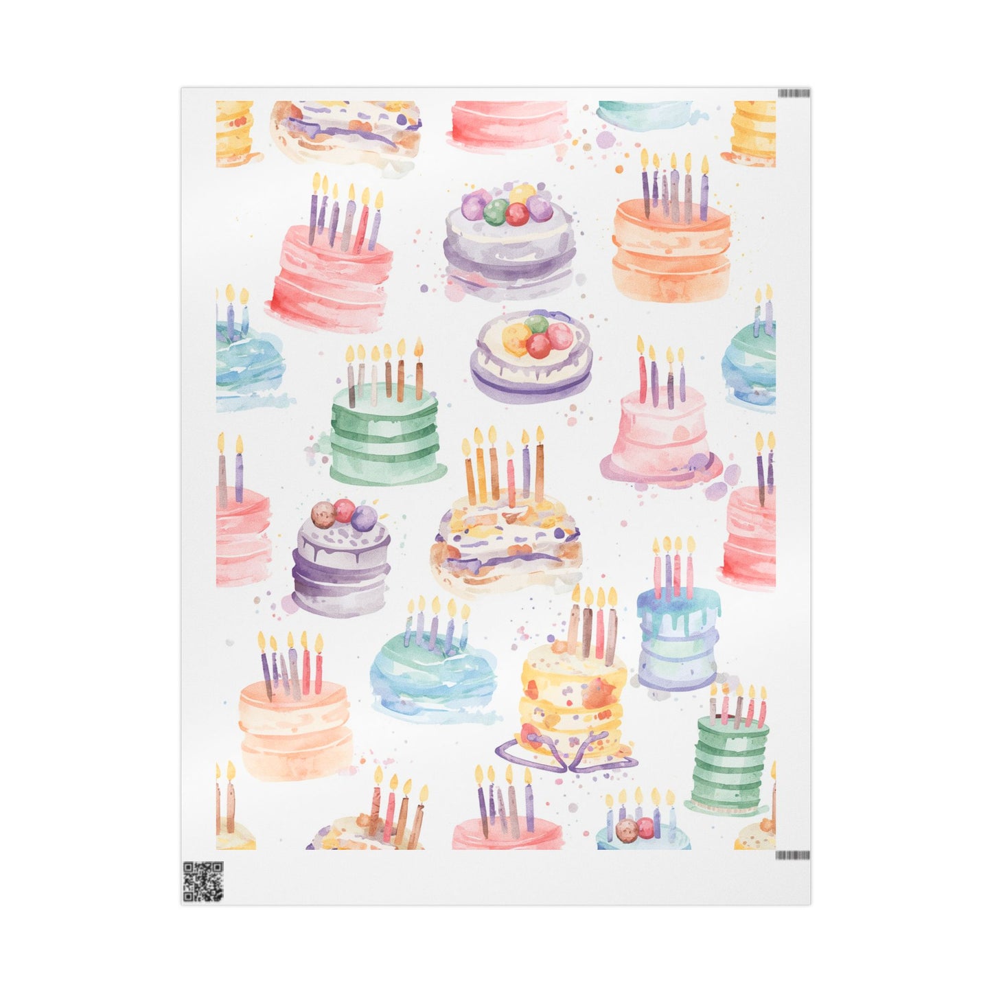 Birthday Cake - Wrapping Papers