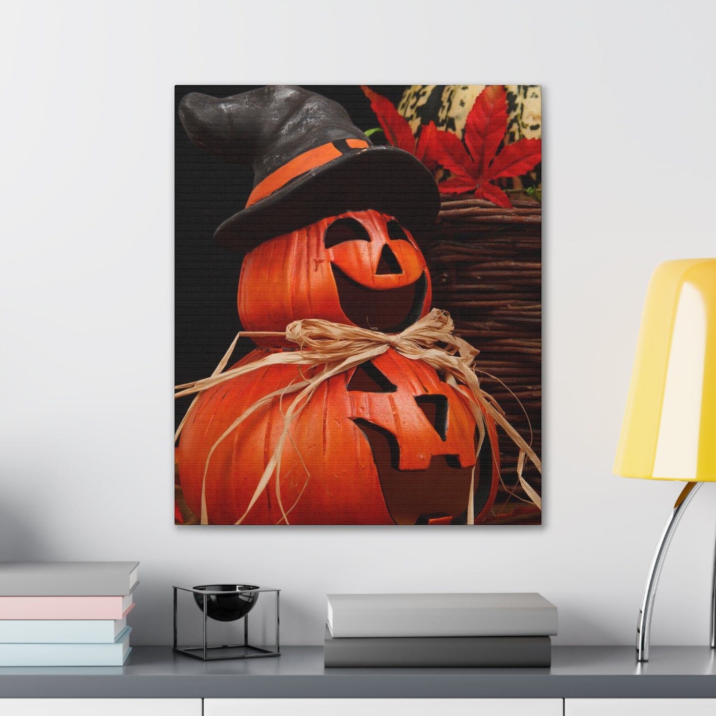 Pumpkins - Canvas Stretched, 0.75" - Halloween