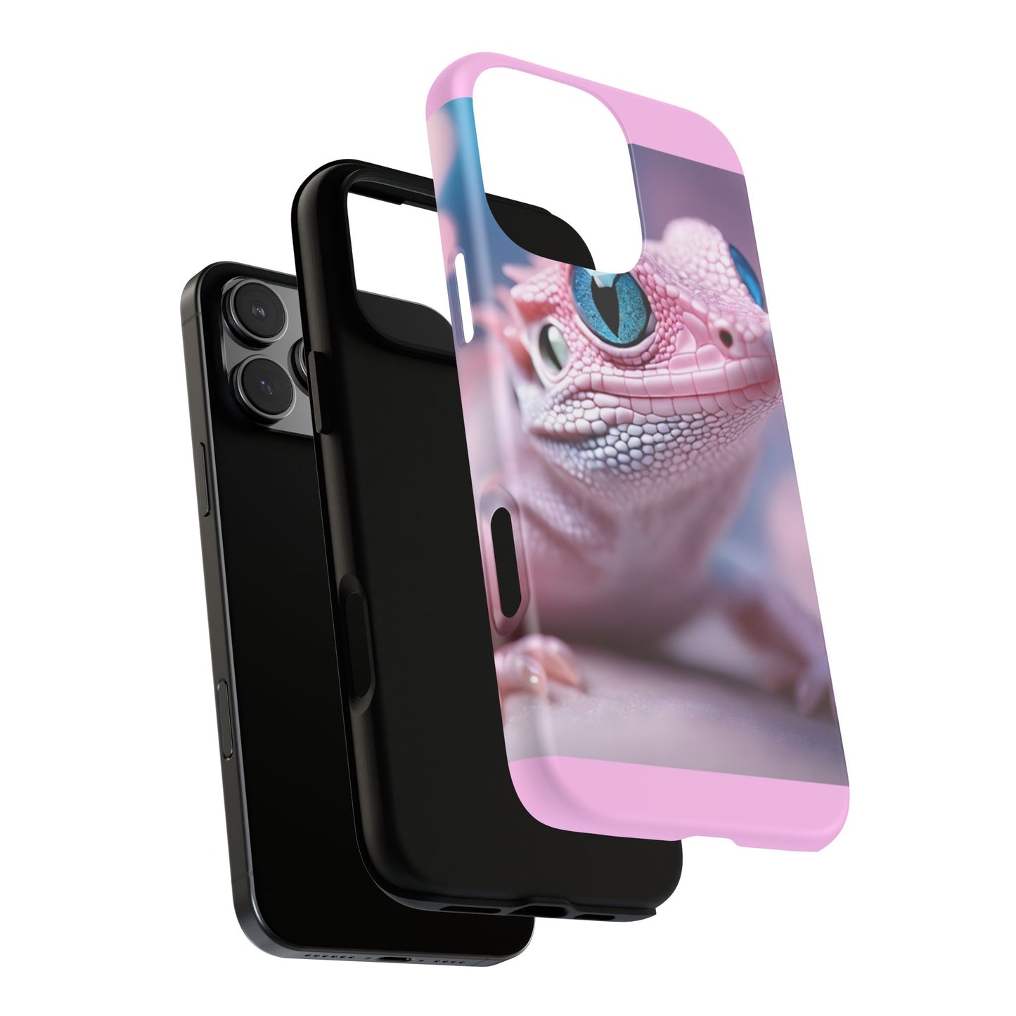 Pink Lizard - Whimsical Phone Cases