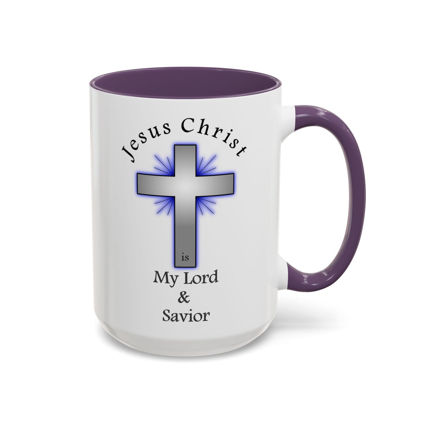 My Lord and Savior - Accent Coffee Mug (11, 15oz) - Easter - Mother's Day - Father's Day