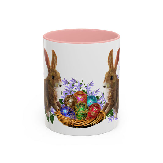 Bunnies - Accent Coffee Mug (11, 15oz) - Easter