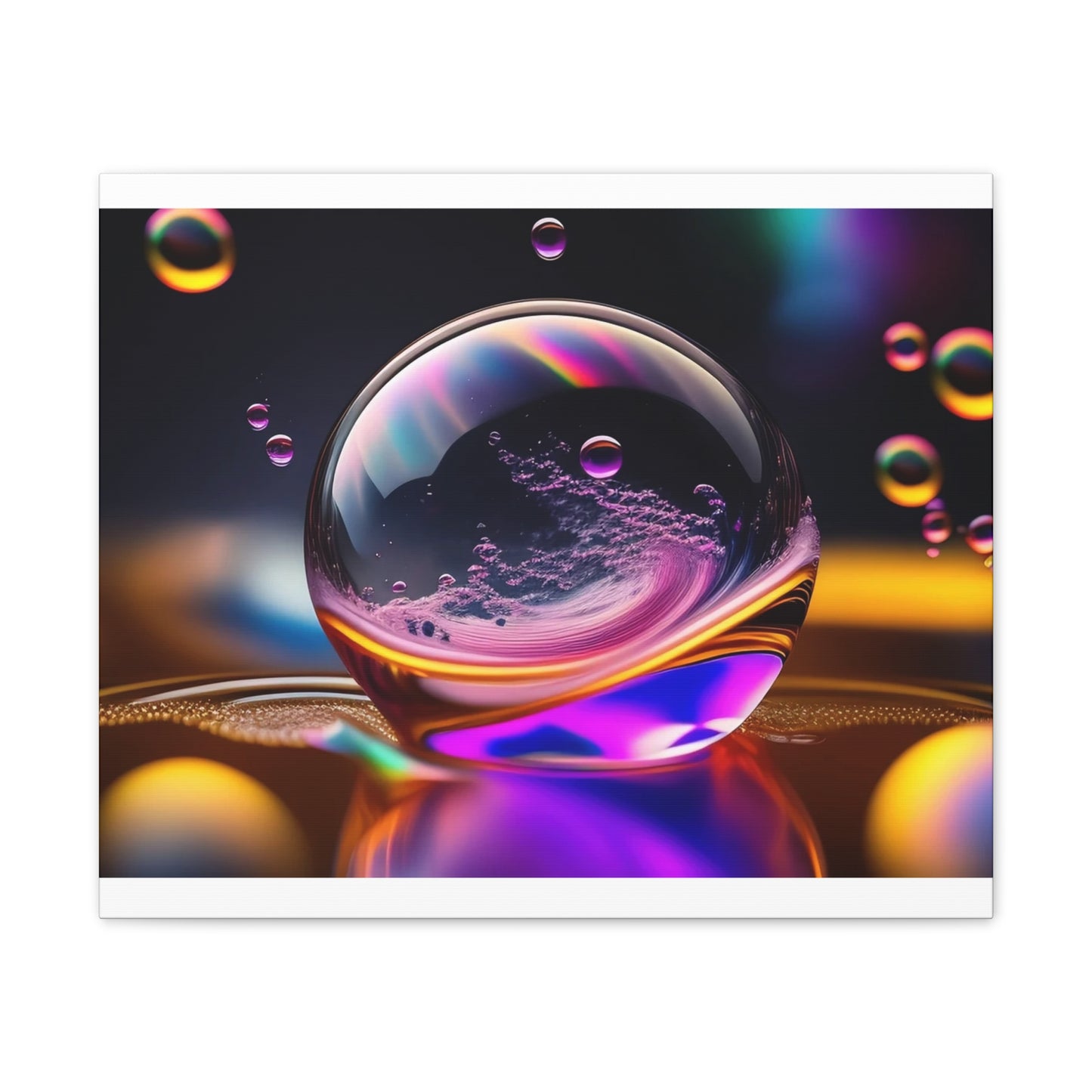 Glass Ball - Canvas Stretched, 0.75"