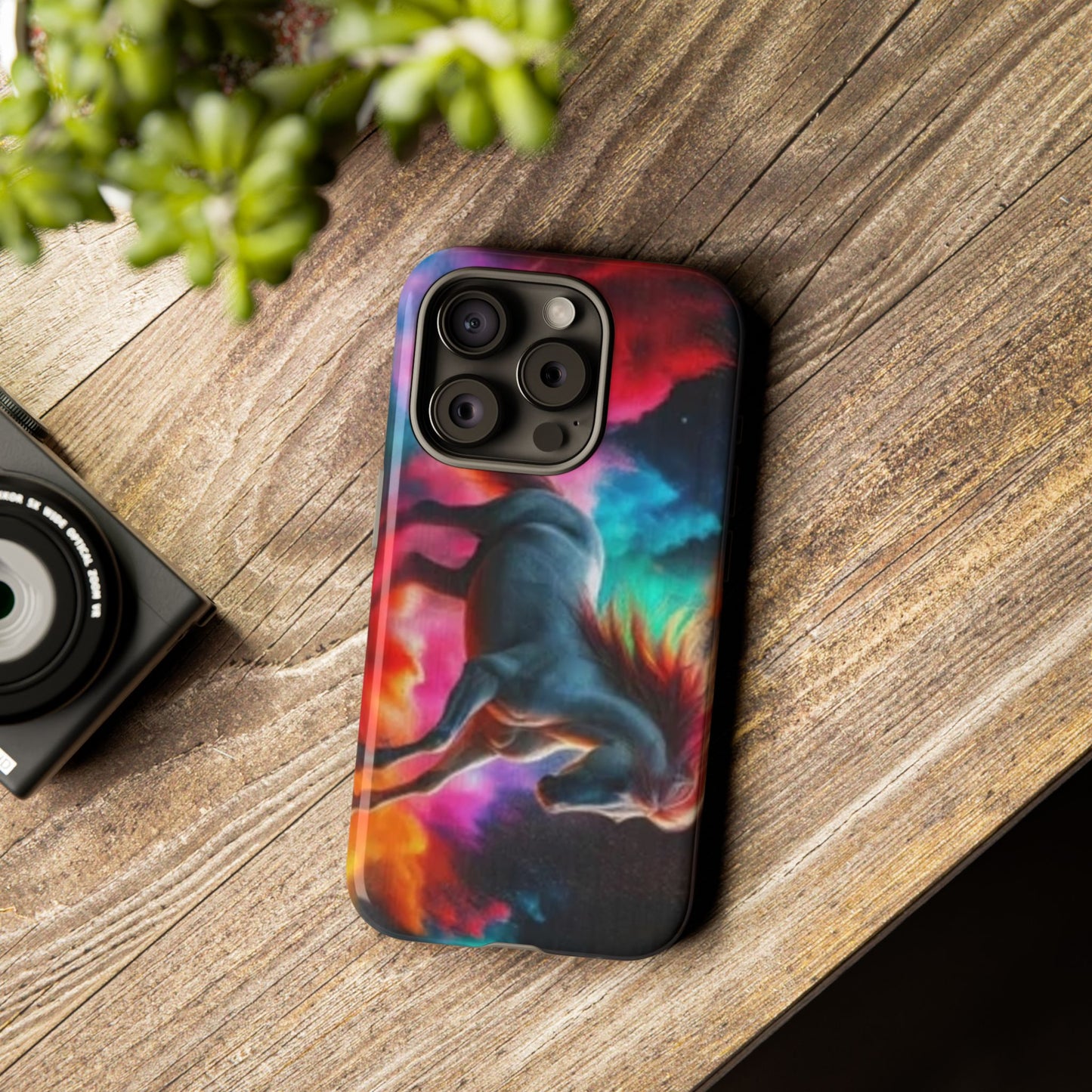 Colorful Horse - Tough Whimsical Phone Cases