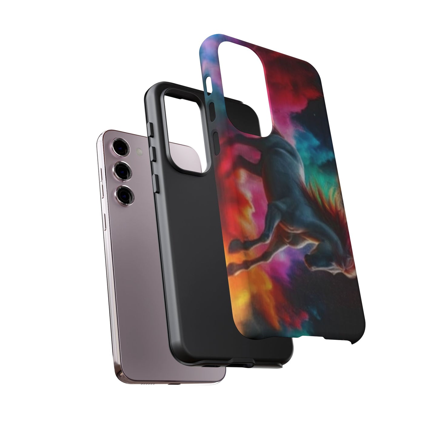 Colorful Horse - Tough Whimsical Phone Cases