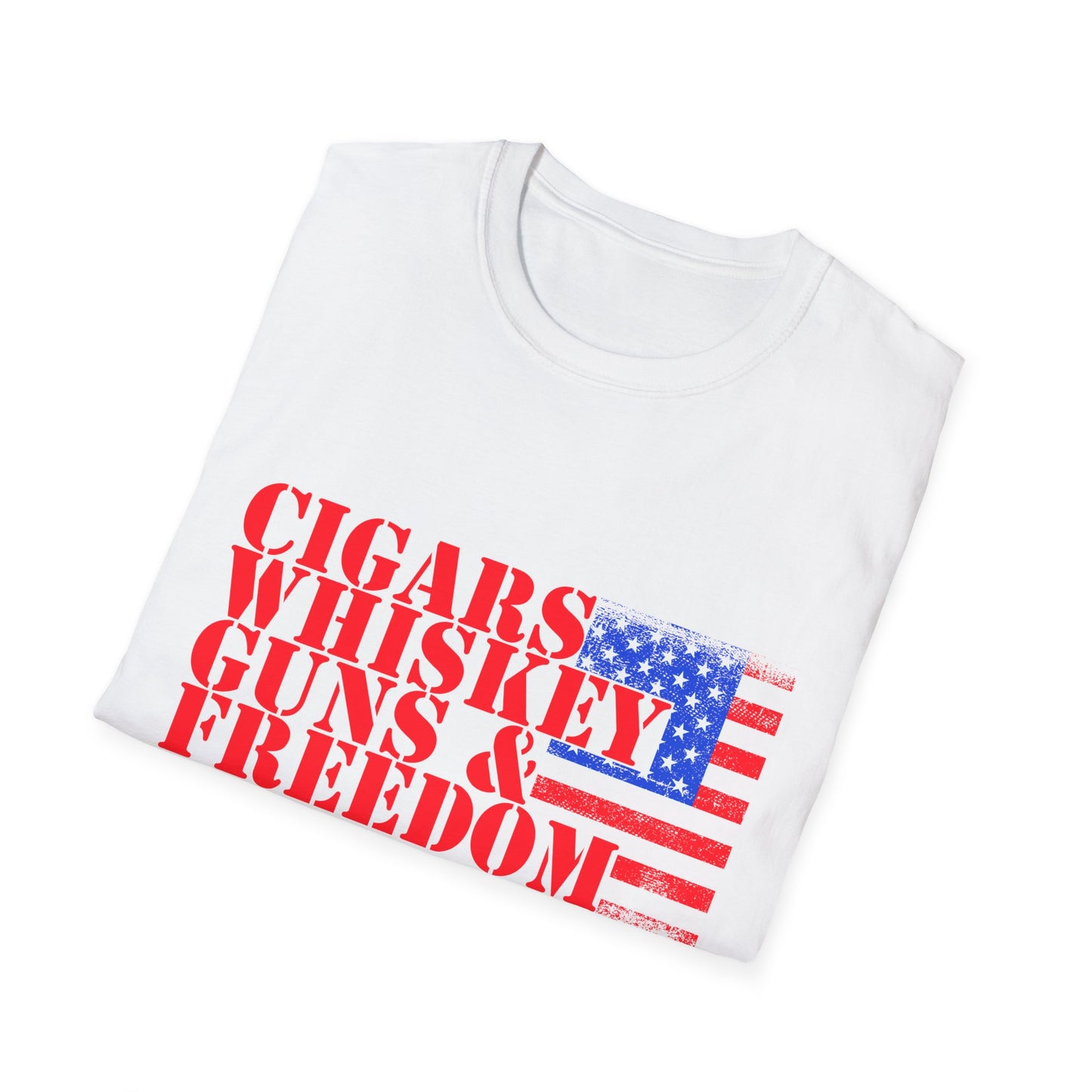 Cigars and Whisky - Unisex Softstyle T-Shirt