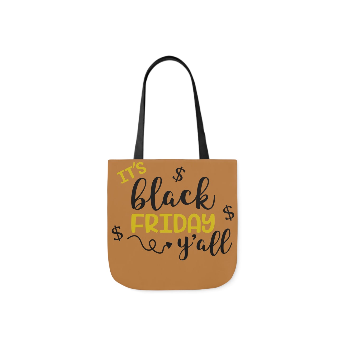 It's Black Friday - Canvas Tote Bag, 5-Color Straps