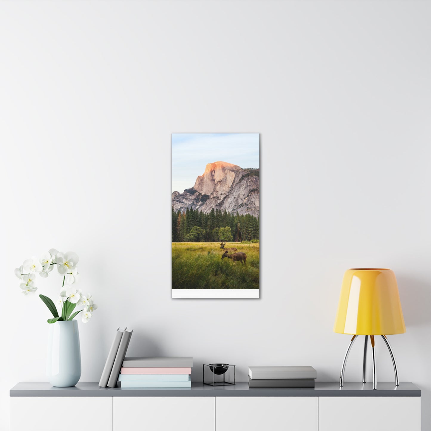 Half Dome Meadow - Canvas Stretched, 0.75"