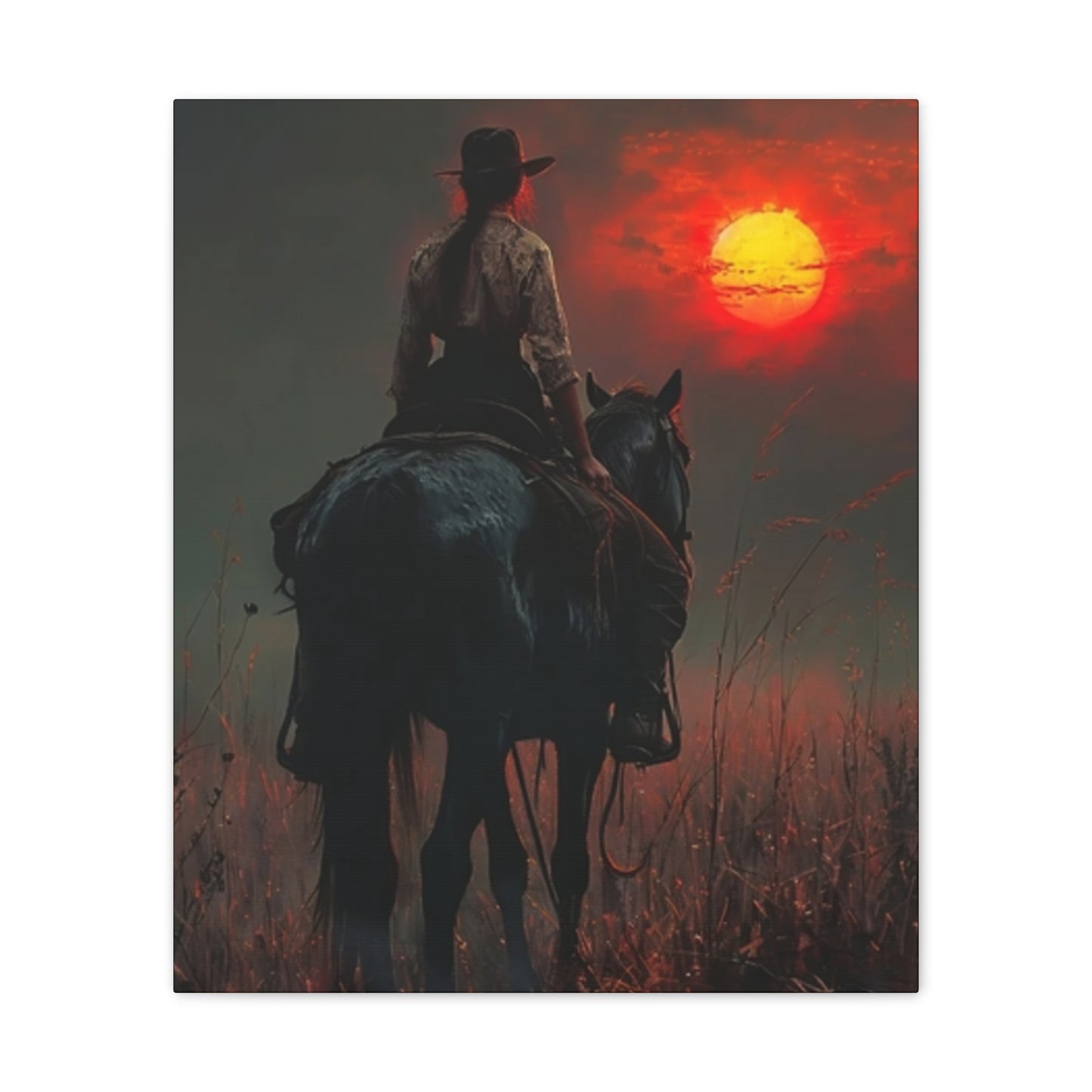 Into the Sunset - Canvas Stretched, 0.75"