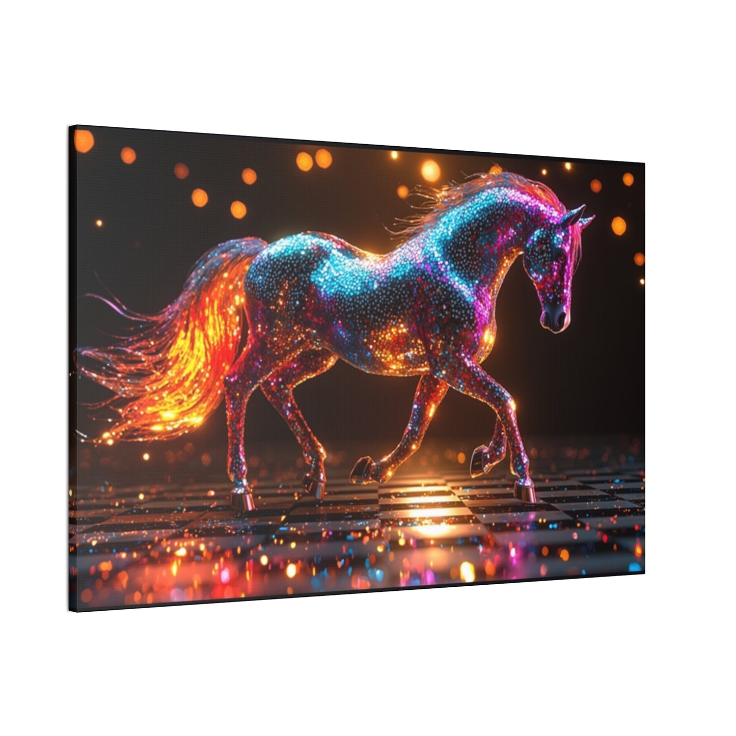 Bling Stallion - Canvas Stretched, 0.75"