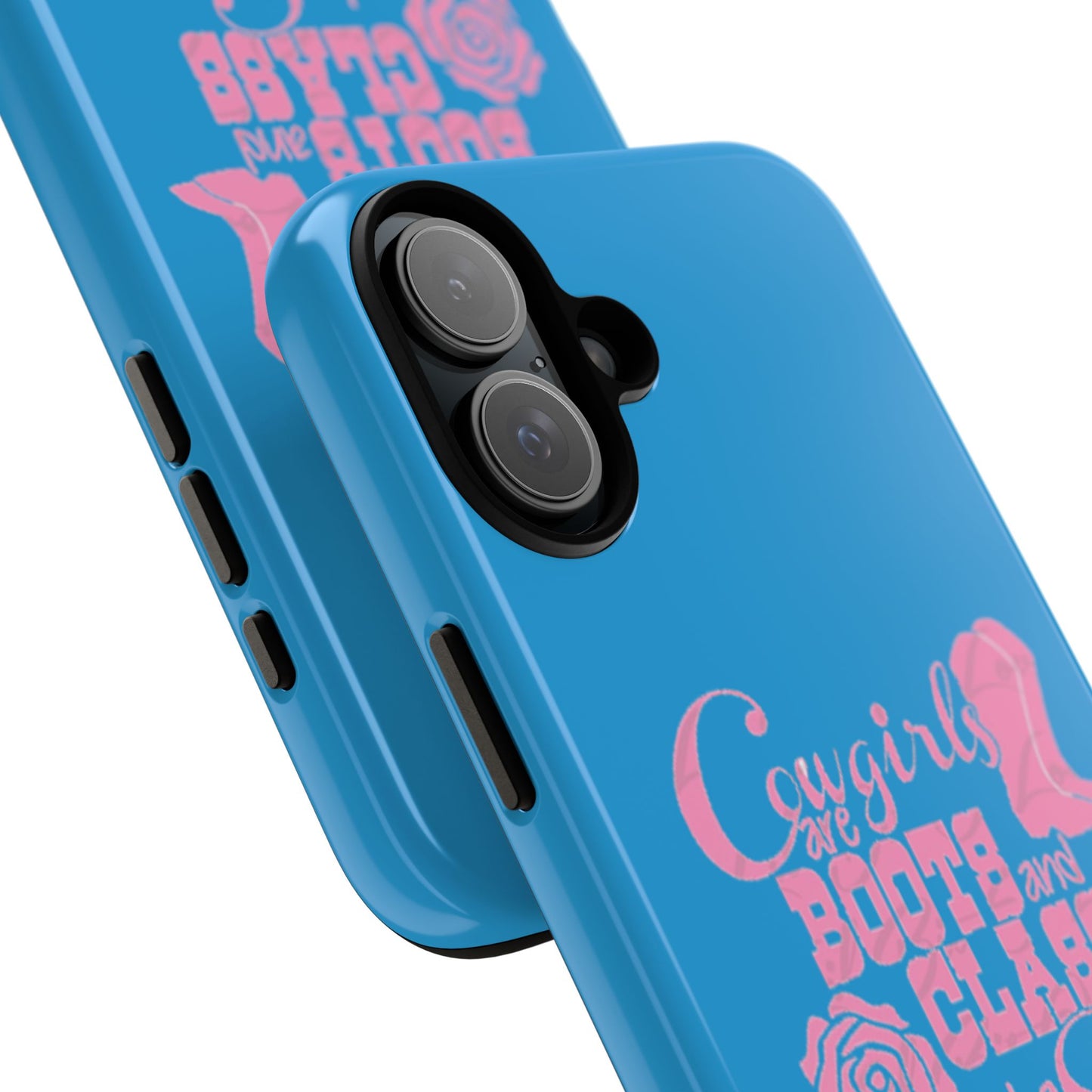 CowGirls are Boots -Tough Whimsical Phone Cases