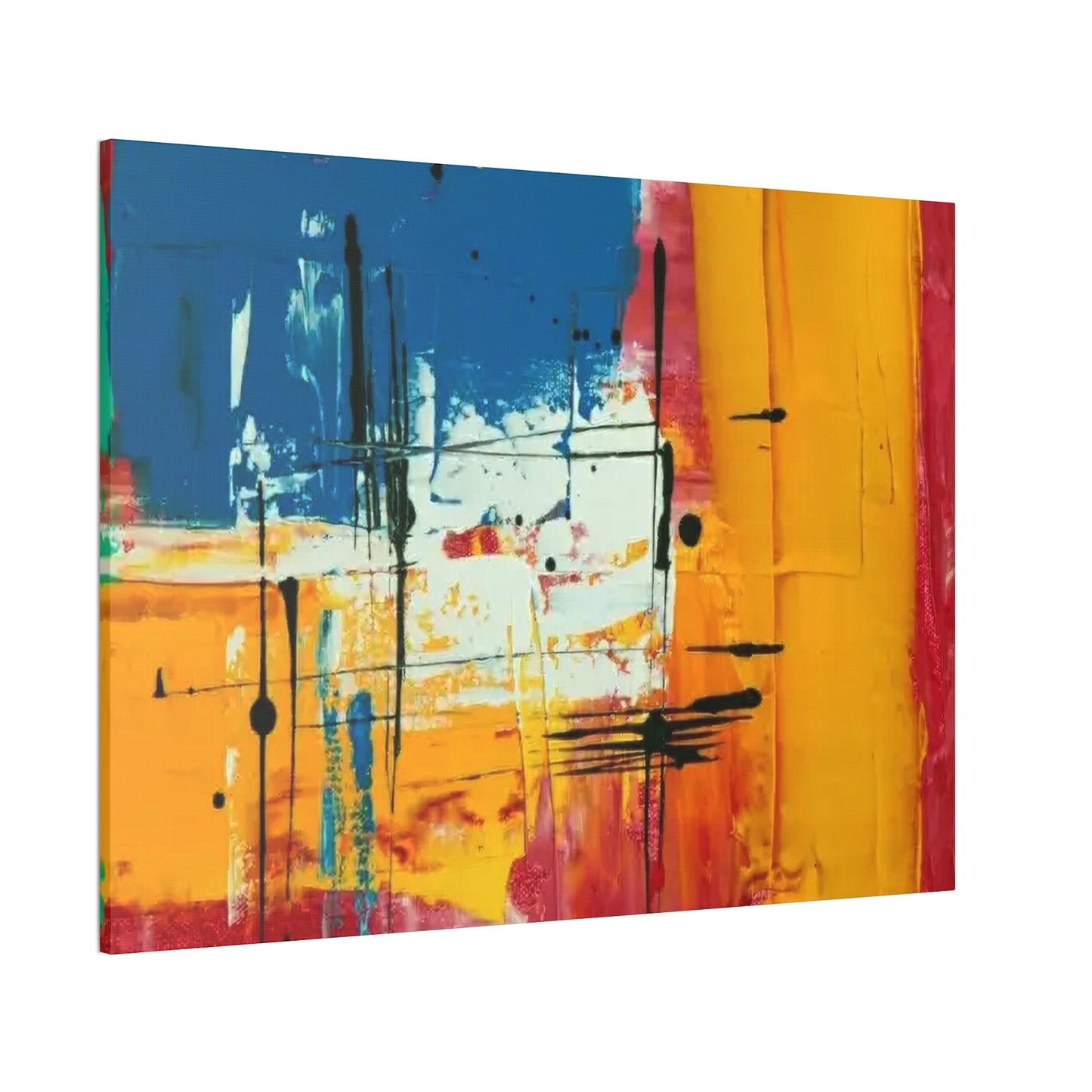 Beautiful Abstract Colors - Canvas Stretched, 0.75"