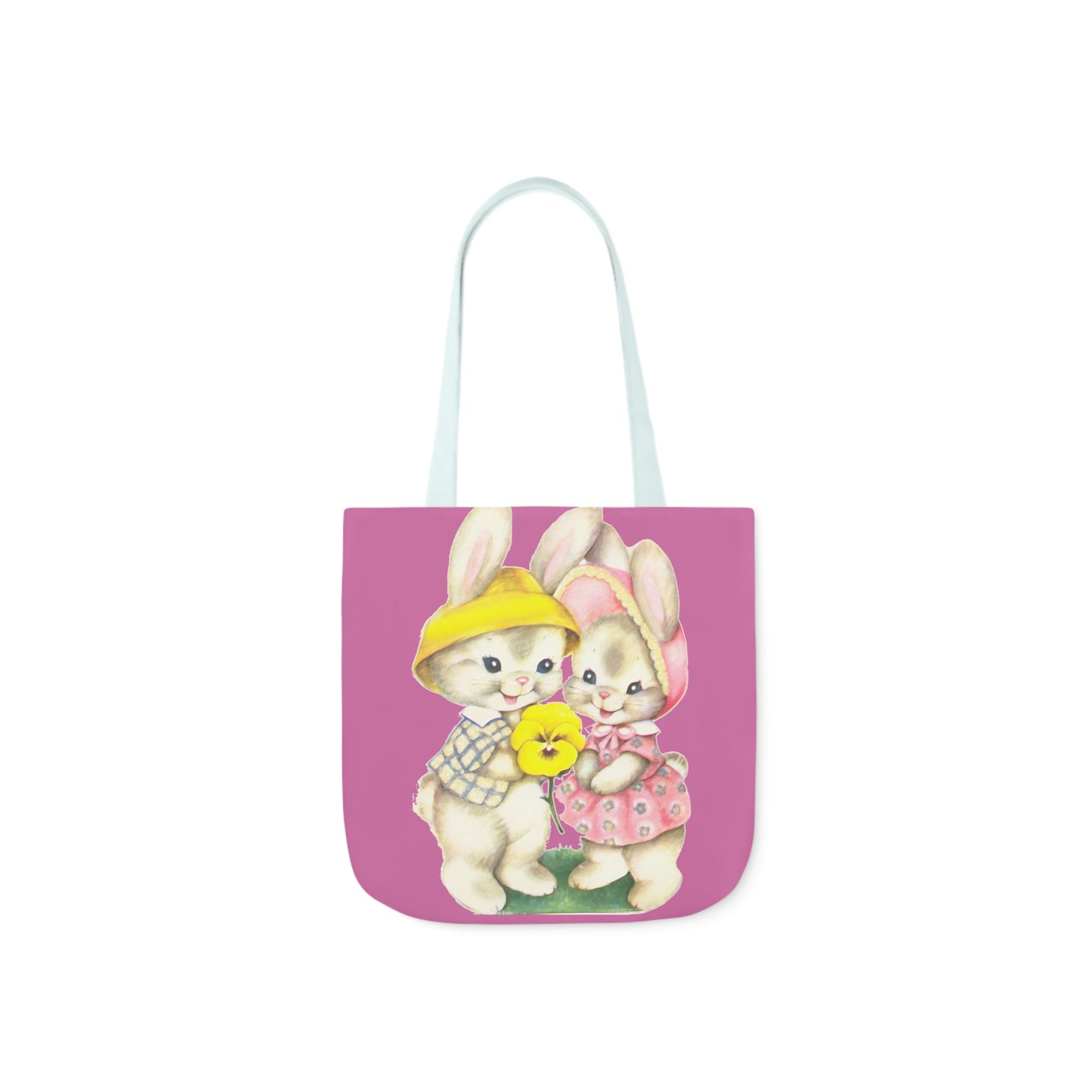 Easter - Canvas Tote Bag, 5-Color Straps