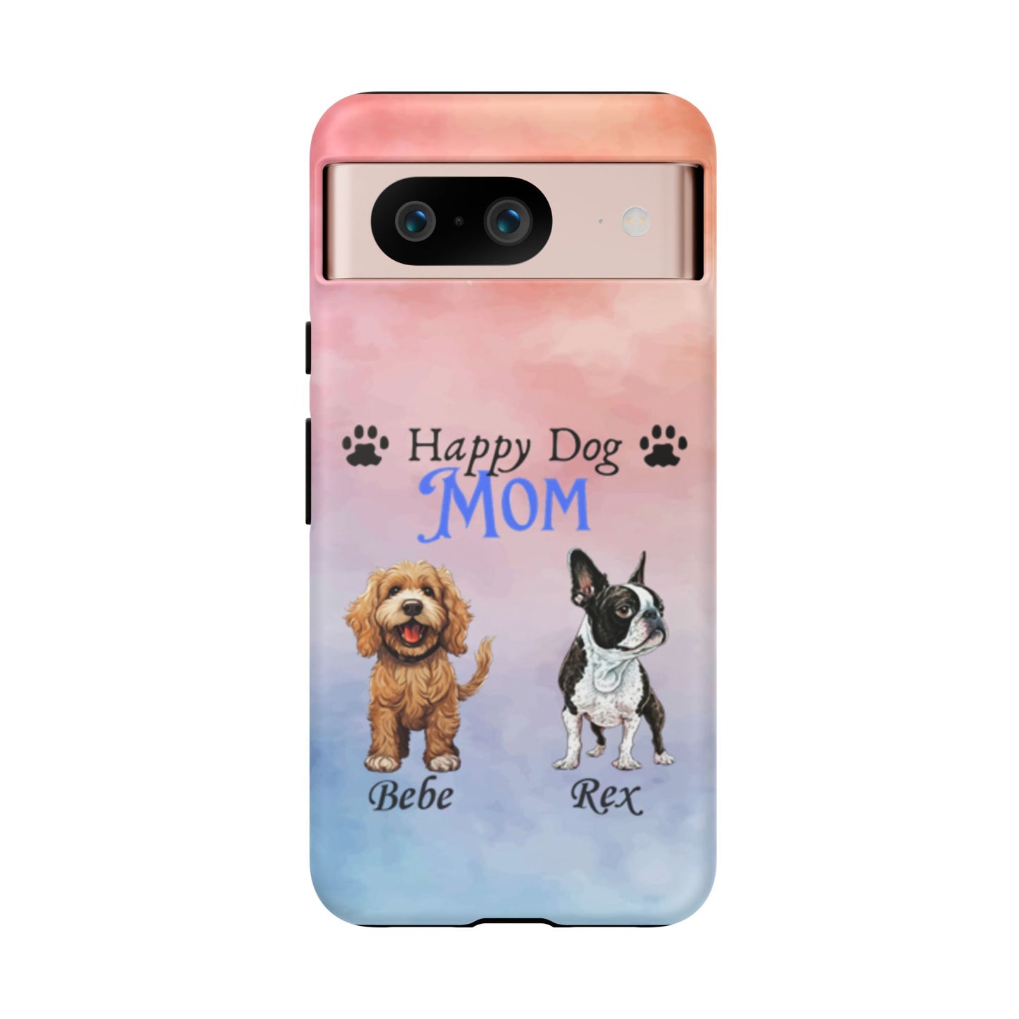 Dog Mom - Personalized - Whimsical Phone Cases - Mother's Day