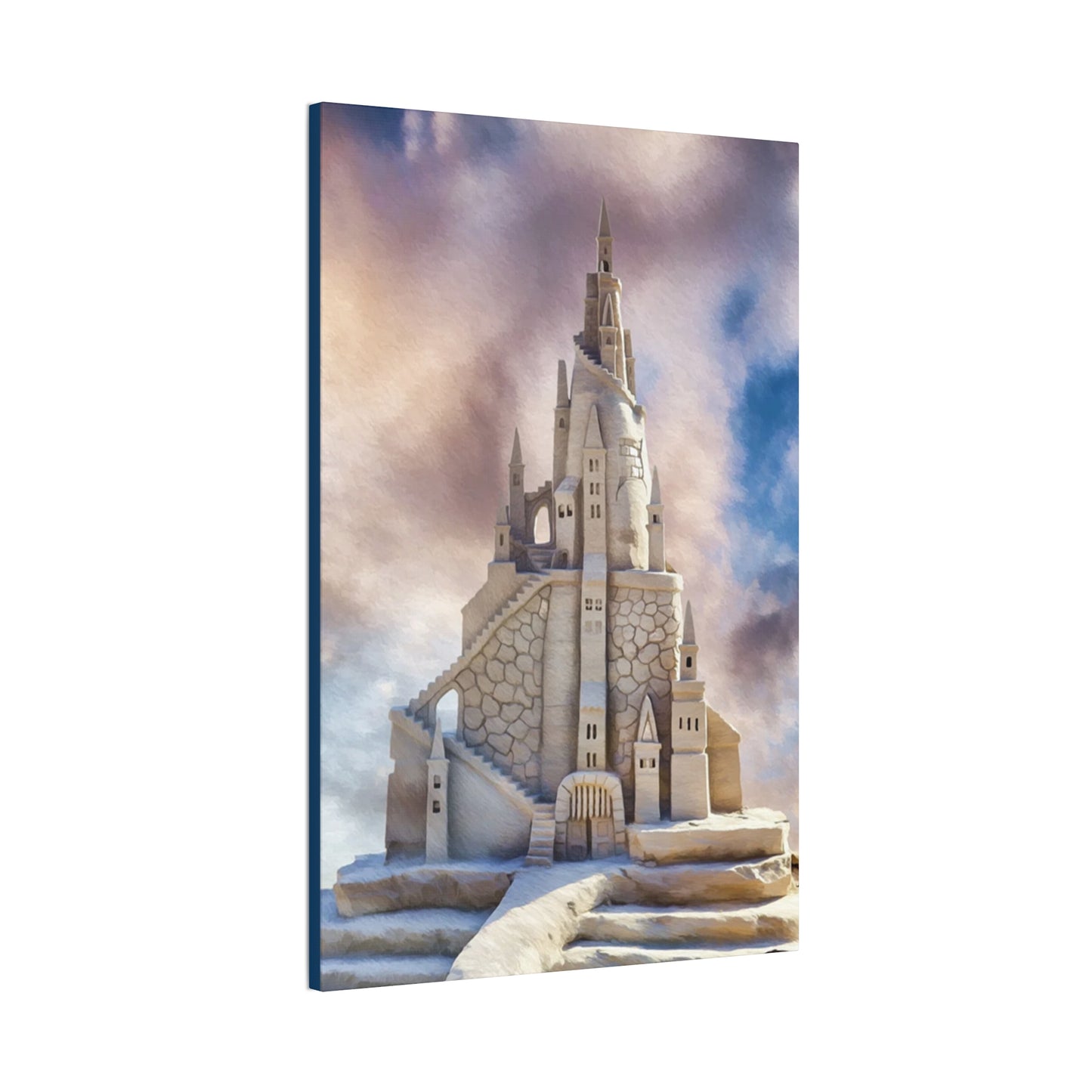 Sand Castle - Canvas Stretched, 0.75"