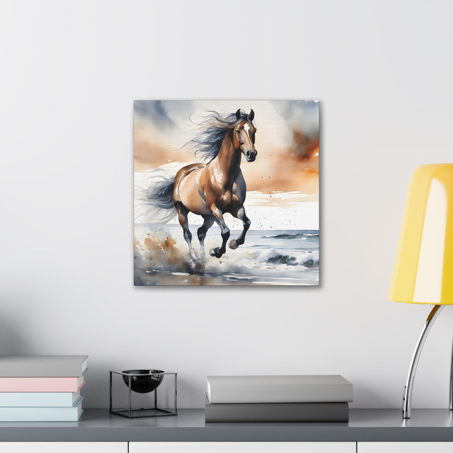 Ab - Beautiful Horse - Canvas Stretched, 0.75"