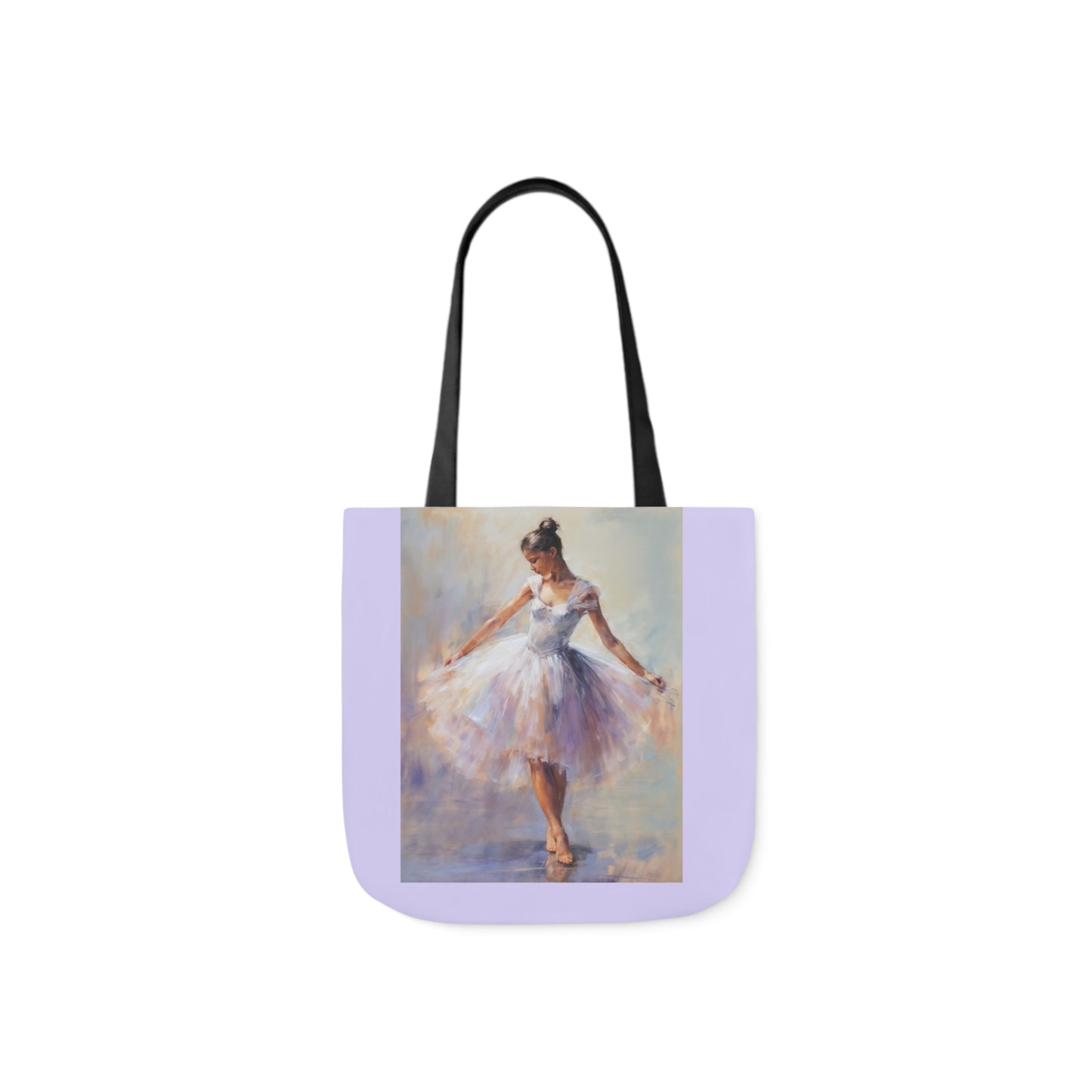 Dancer - Canvas Tote Bag, 5-Color Straps