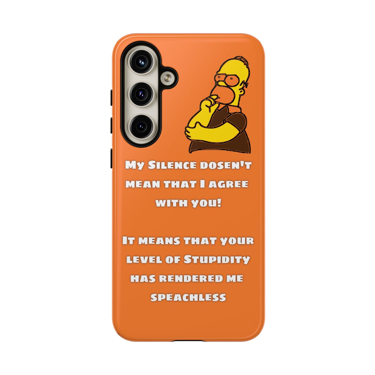 My Silence - Tough Cases - Whimsical Phone Cases