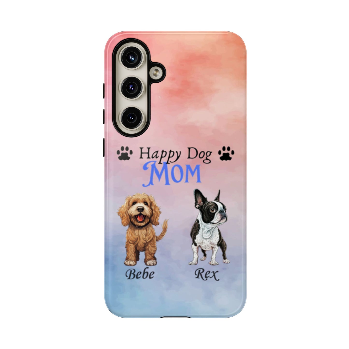 Dog Mom - Personalized - Whimsical Phone Cases - Mother's Day