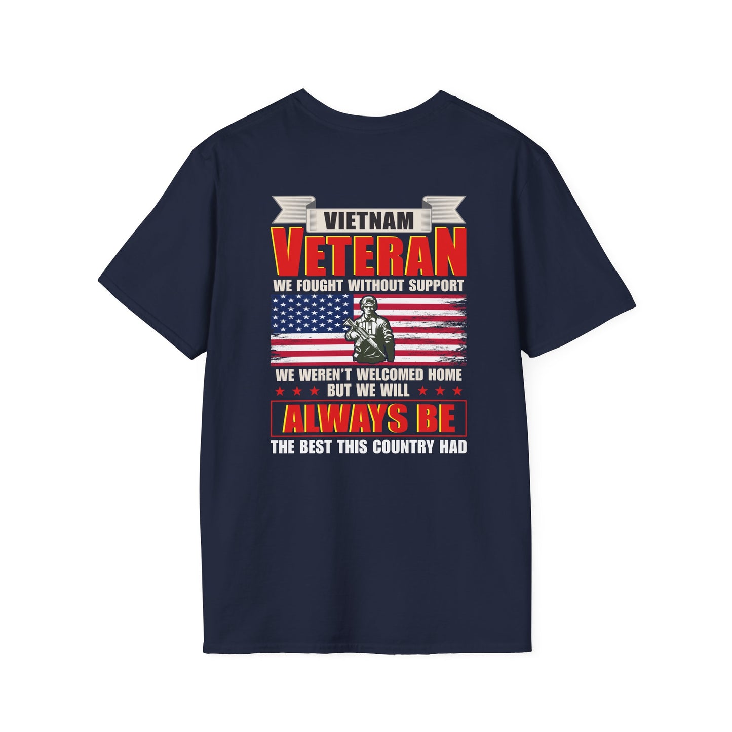 Military - Veteran - Unisex Softstyle T-Shirt