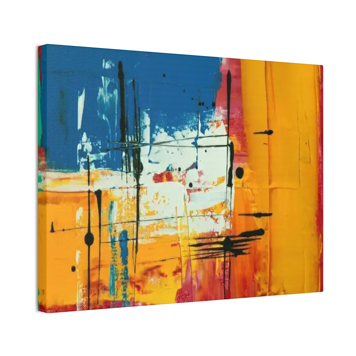 Beautiful Abstract Colors - Canvas Stretched, 0.75"