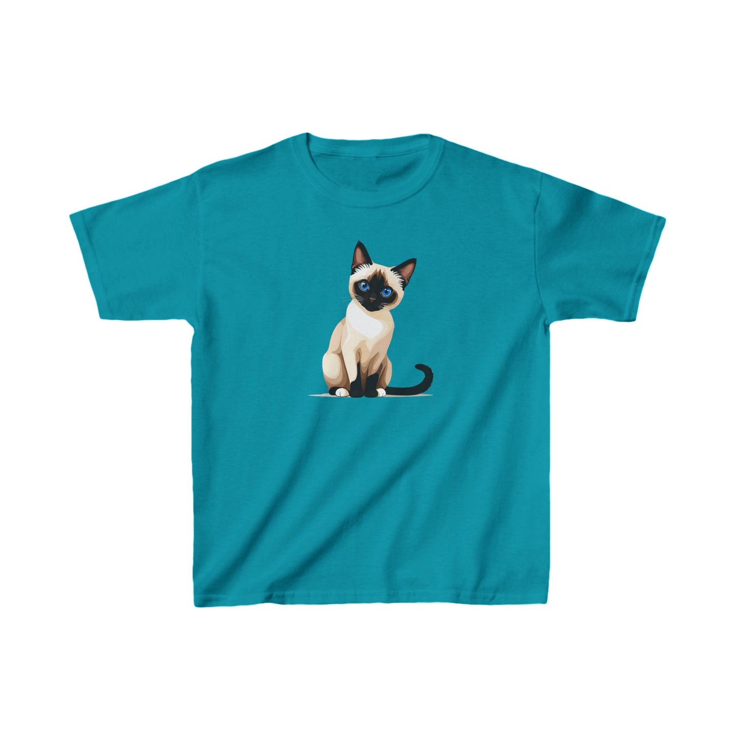 Kids - Siamese Cat - Heavy Cotton™ T-Shirts