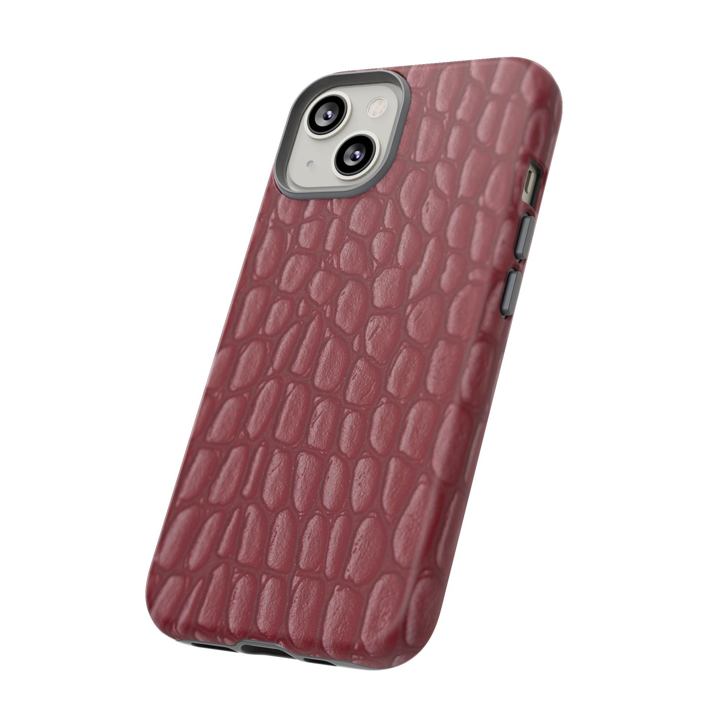 Red Leather - Tough Cases - Whimsical Phone Cases