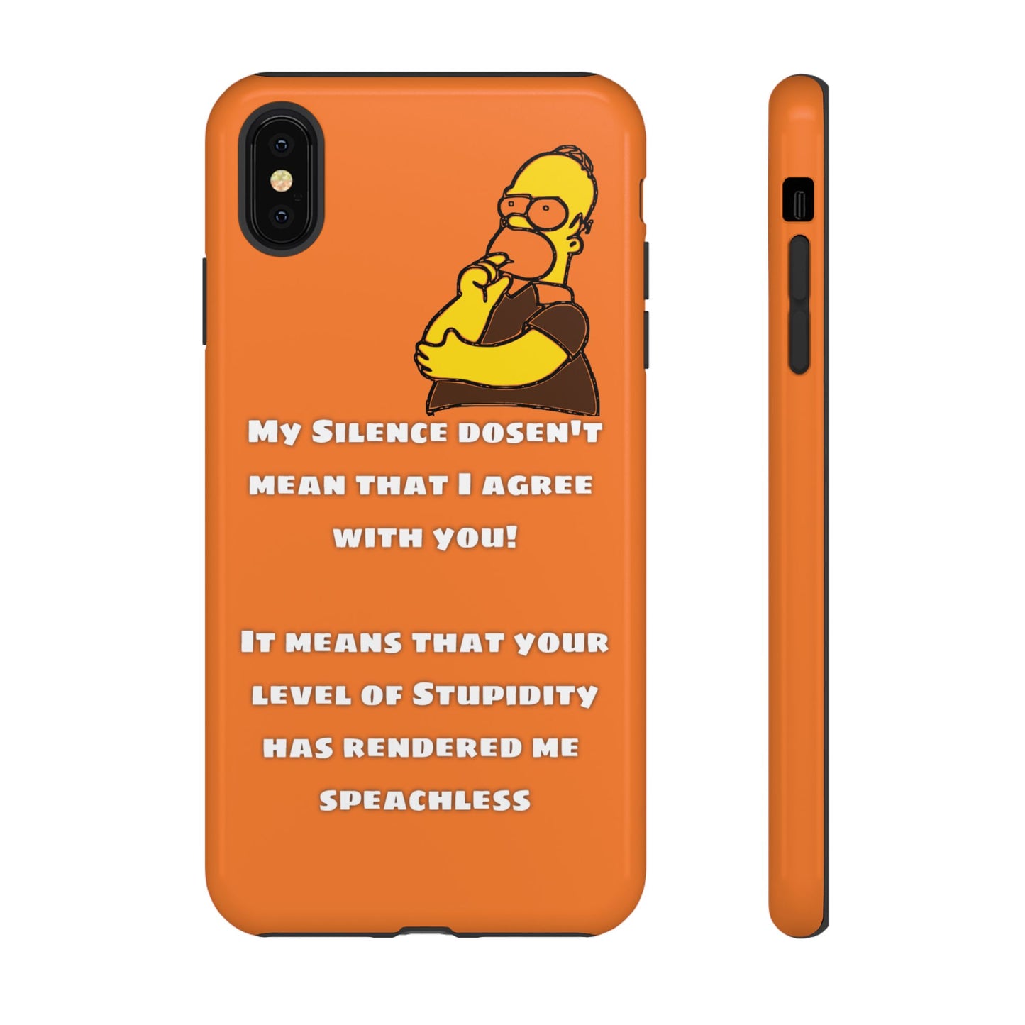 My Silence - Tough Cases - Whimsical Phone Cases