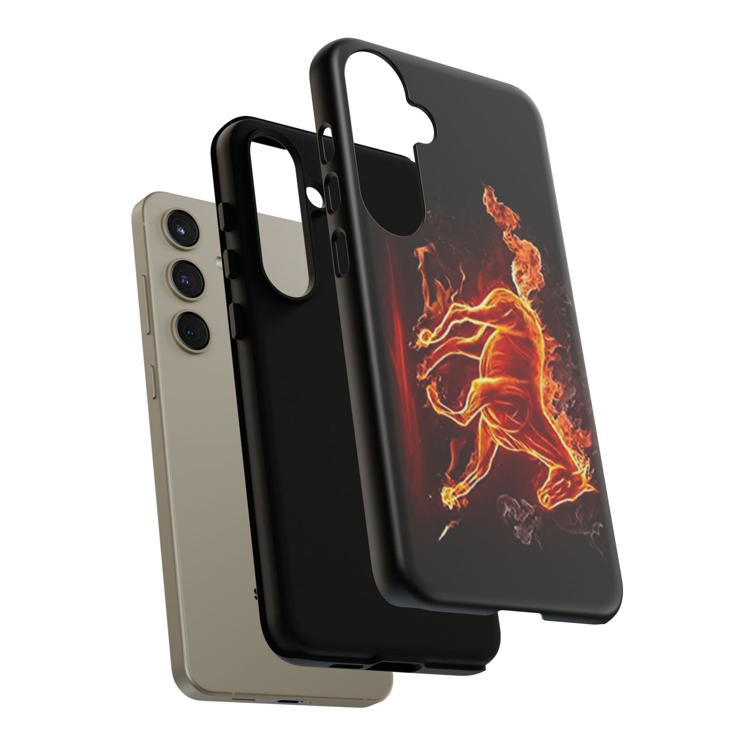 Burning Horse - Whimsical Phone Cases