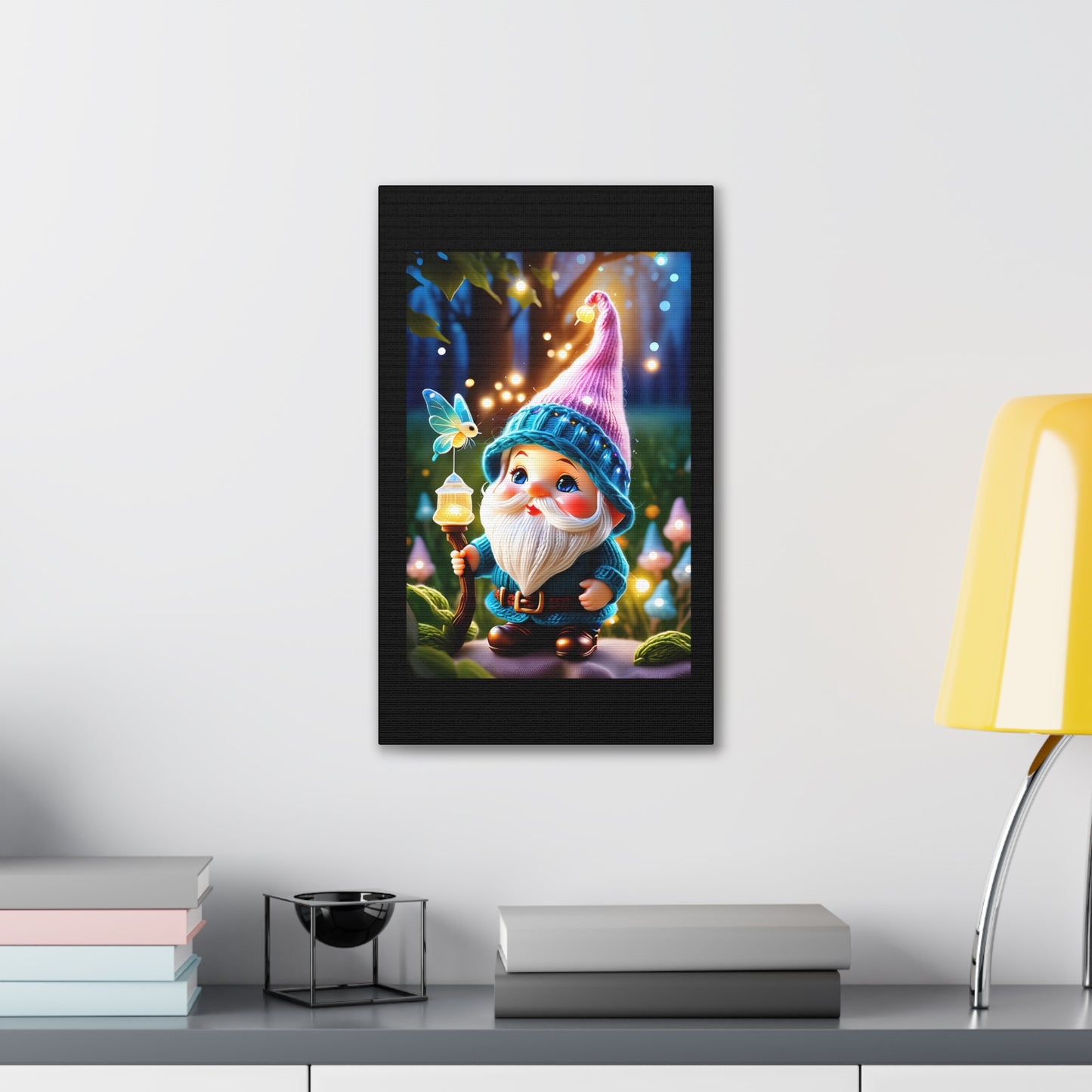 Gnome - Canvas Stretched, 0.75"