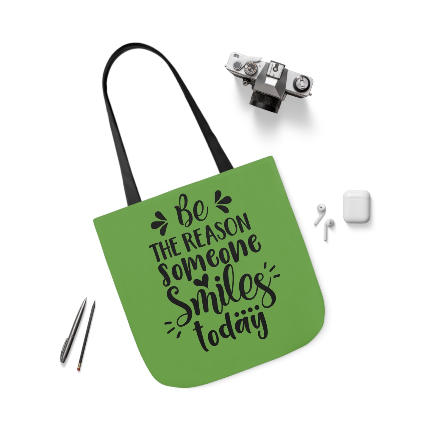 Be the Reason - Canvas Tote Bag, 5-Color Straps