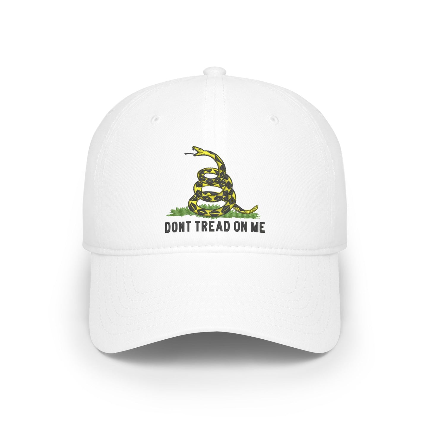 Don't Tread on Me - Low Profile Baseball Cap - Military - Father's Day - Veteran