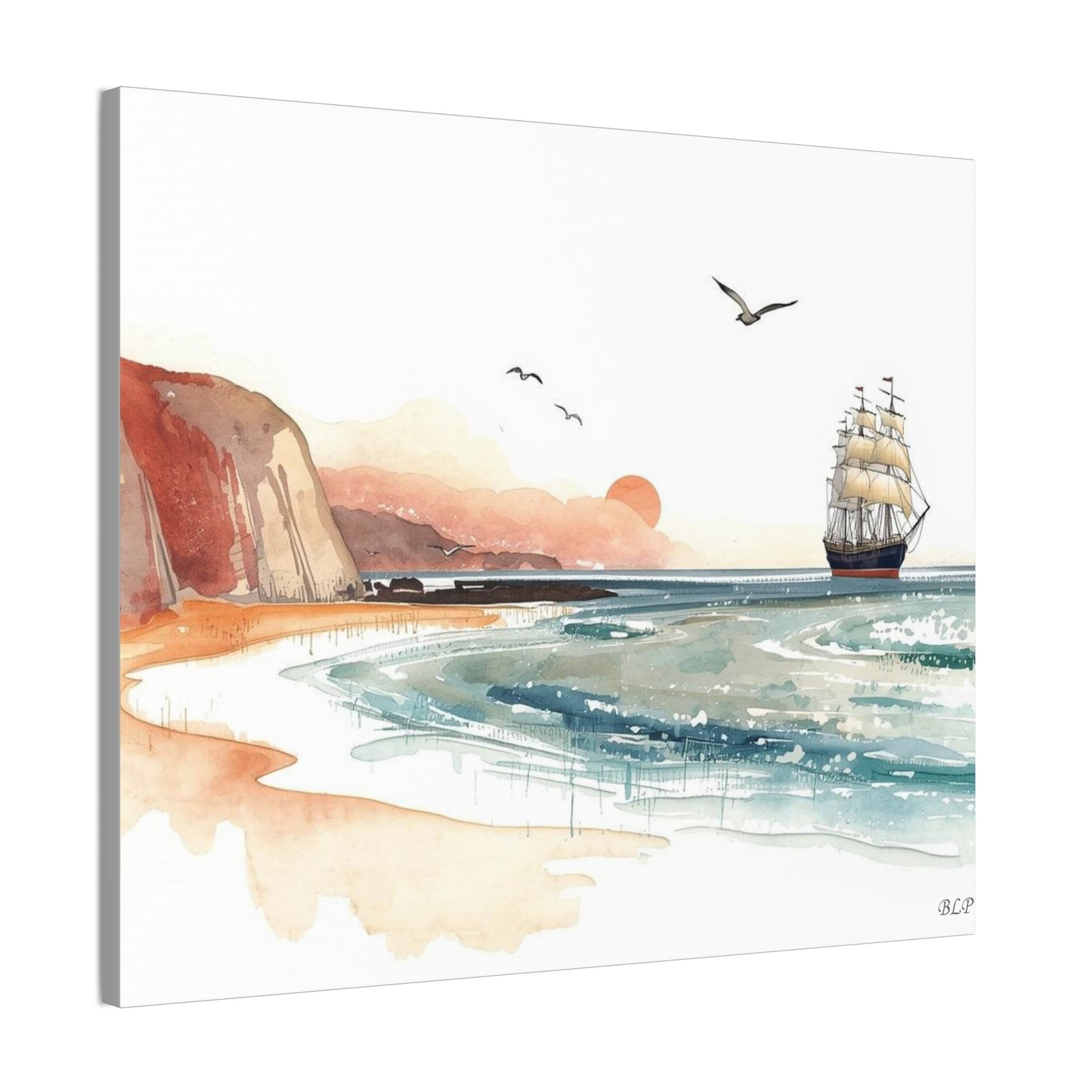 Coastal Clipper - Canvas Stretched, 0.75" - 2026 Wall Art - Places