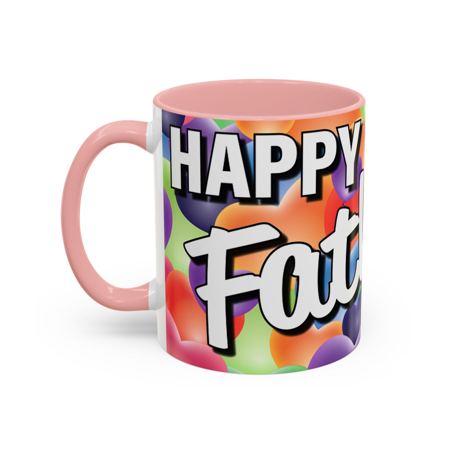 Happy Father's Day - Accent Coffee Mug (11, 15oz) - Father's Day