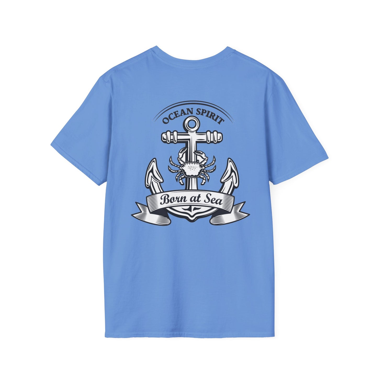 Born at Sea - Unisex Softstyle T-Shirt