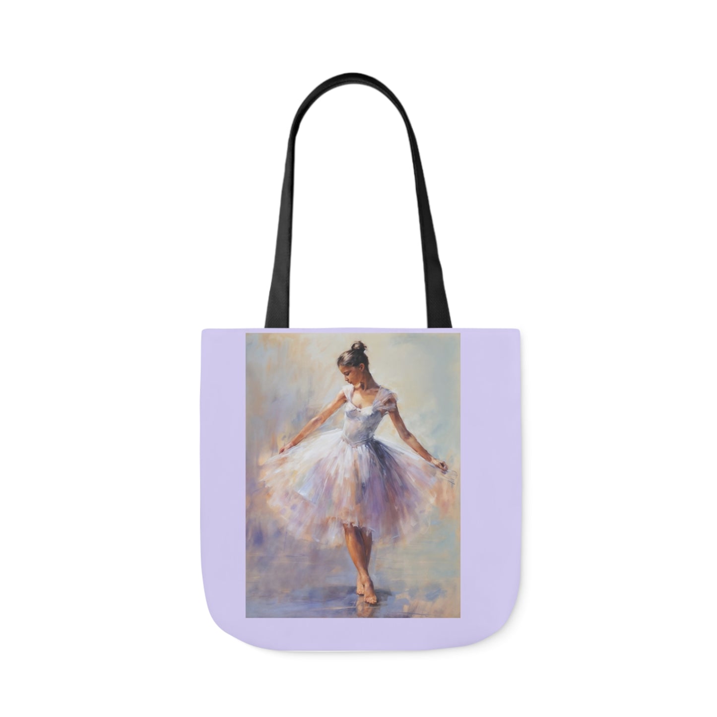 Dancer - Canvas Tote Bag, 5-Color Straps