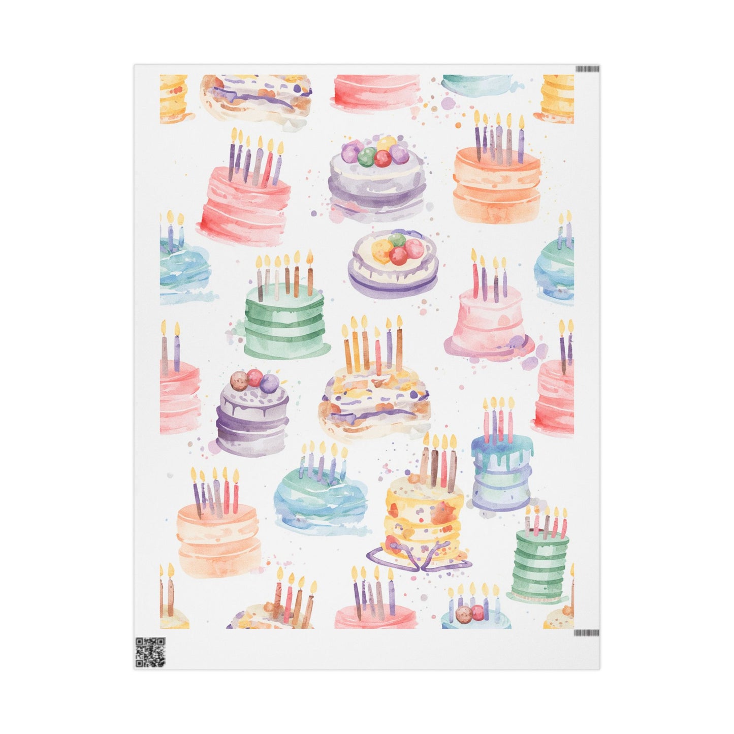 Birthday Cake - Wrapping Papers