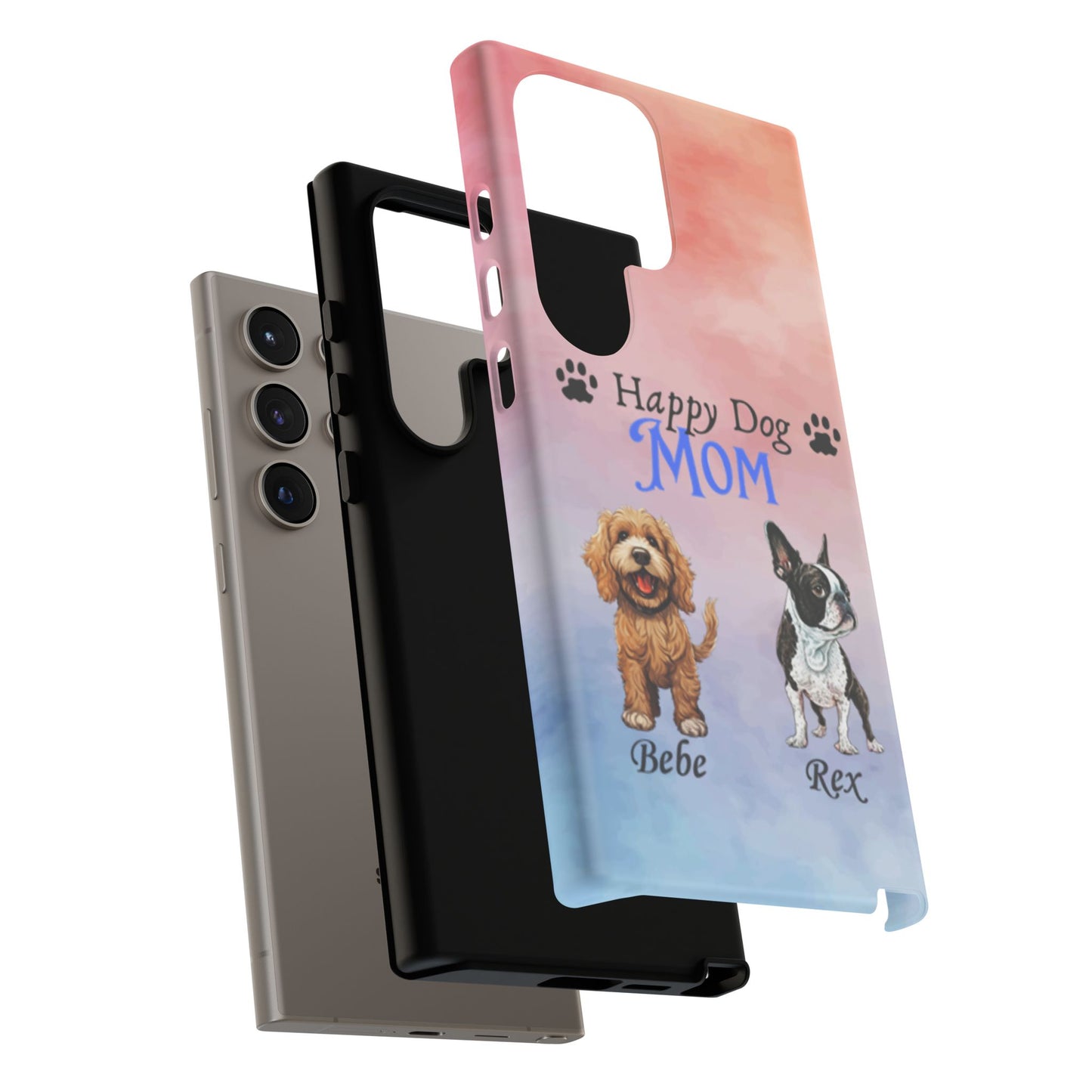 Dog Mom - Personalized - Whimsical Phone Cases - Mother's Day