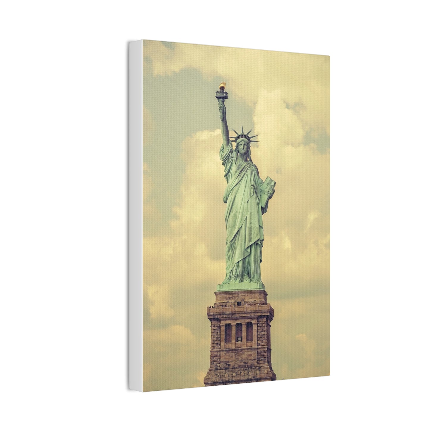 Statue of Liberty - Canvas Stretched, 0.75"