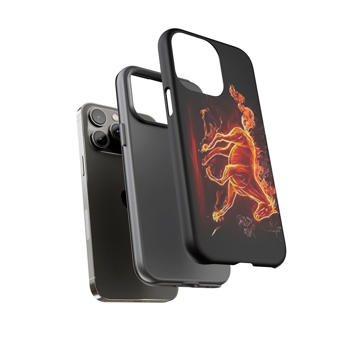 Burning Horse - Whimsical Phone Cases