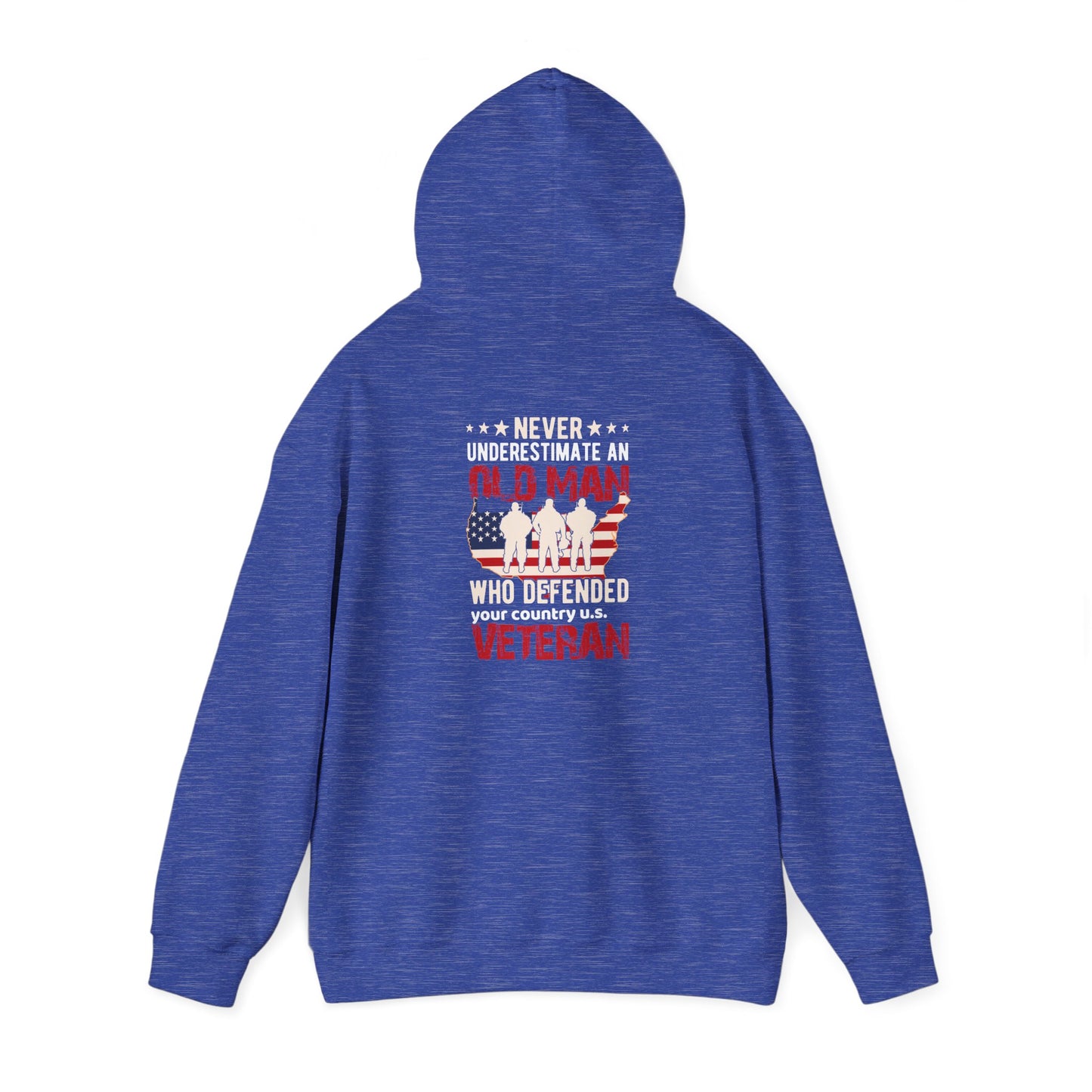 Military - Veteran - Unisex Heavy Blend™ Hooded Sweatshirt