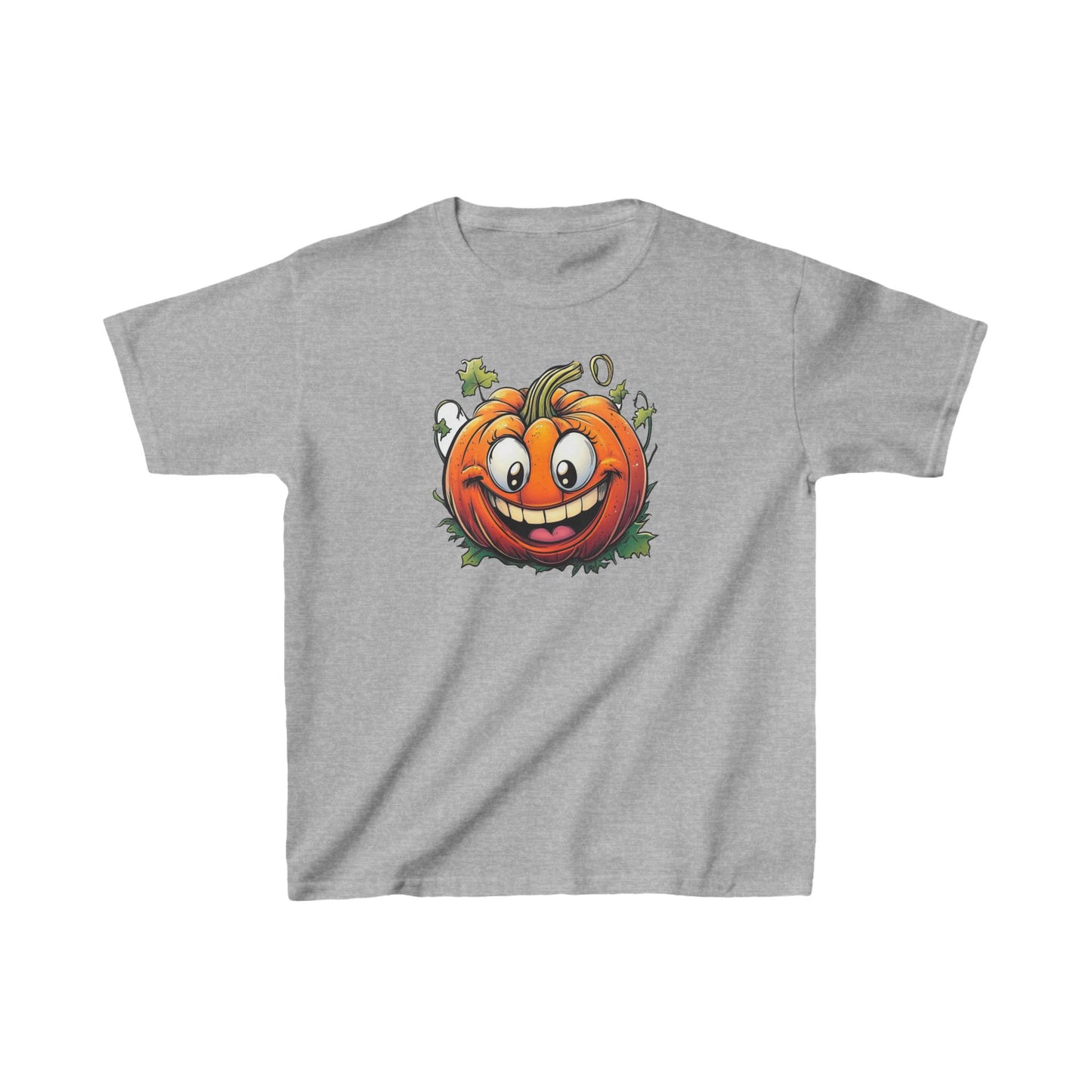 Kids - Happy Pumpkin -  Heavy Cotton™ T-Shirts