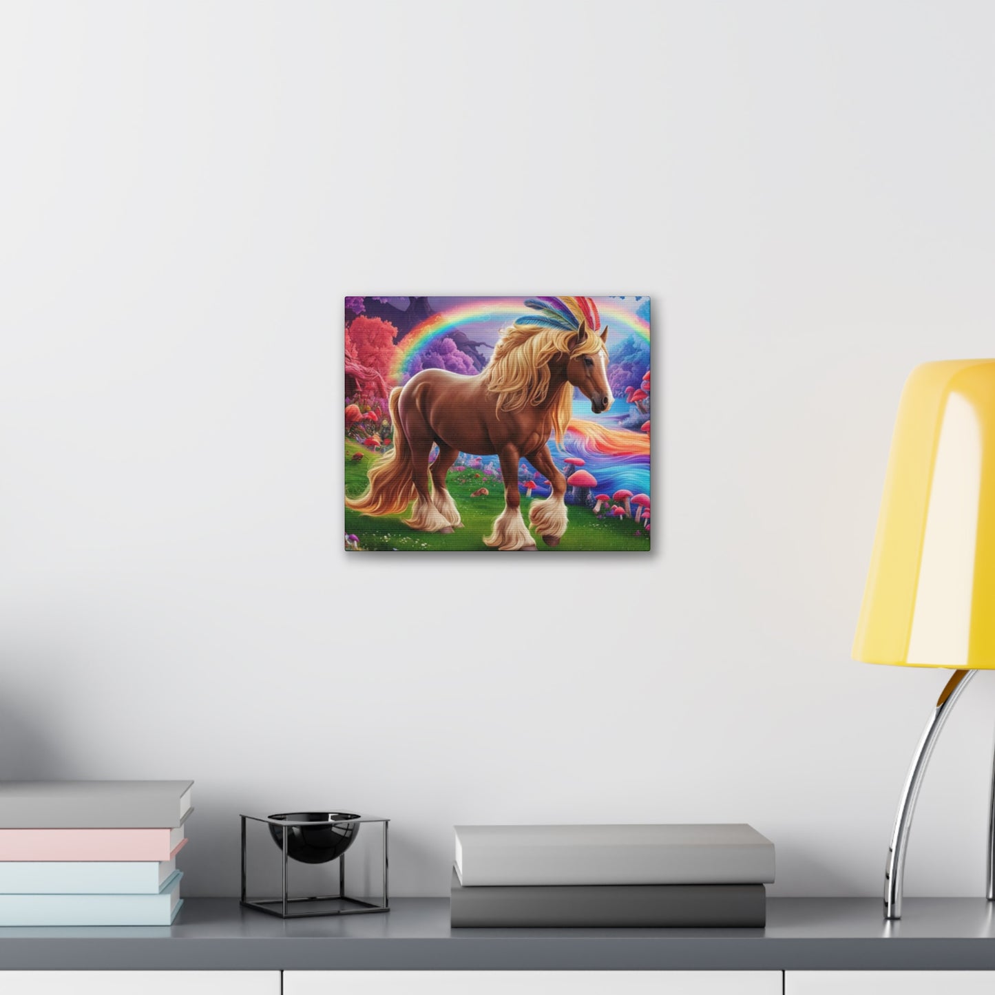 Colorful Horse - Canvas Stretched, 0.75"