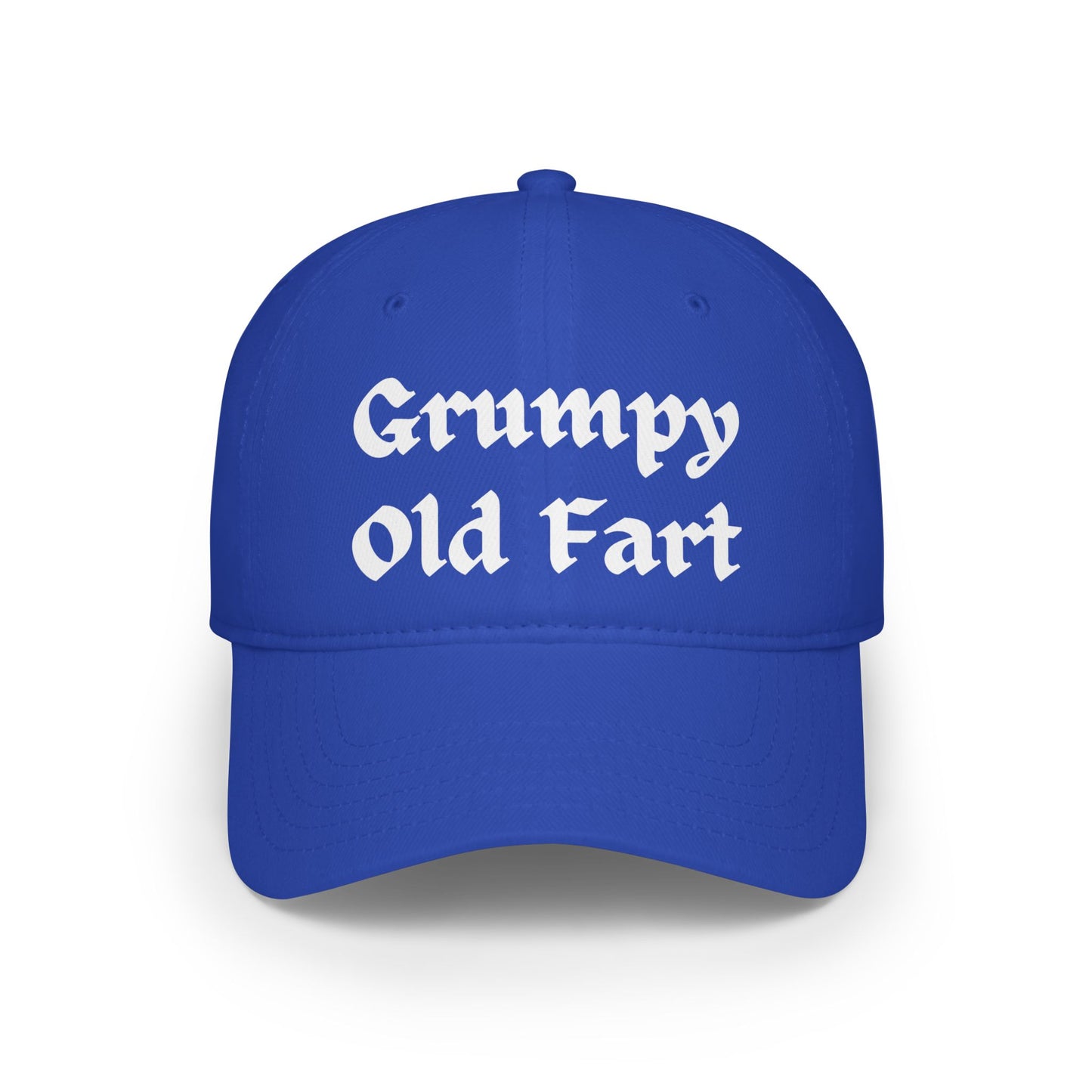 Grumpy Old Fart- Low Profile Ball Cap - Veterans - Father's Day